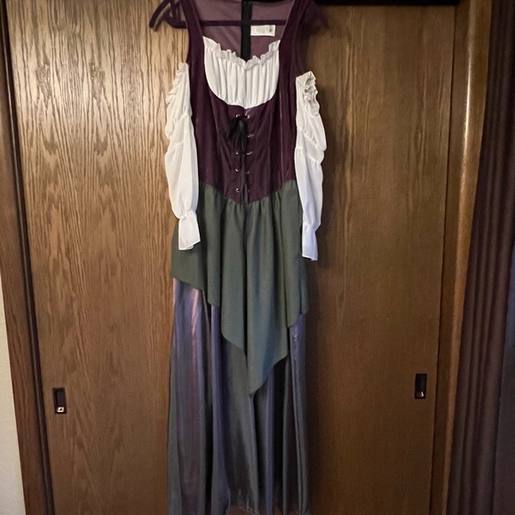 NEW IN BAG Halloween Costume Medieval Maiden Size Small - Picture 9 of 16